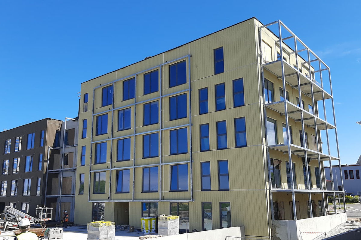Liinivahe 1, Tallinn – hoone Betoneksi raudbetoonelementidest