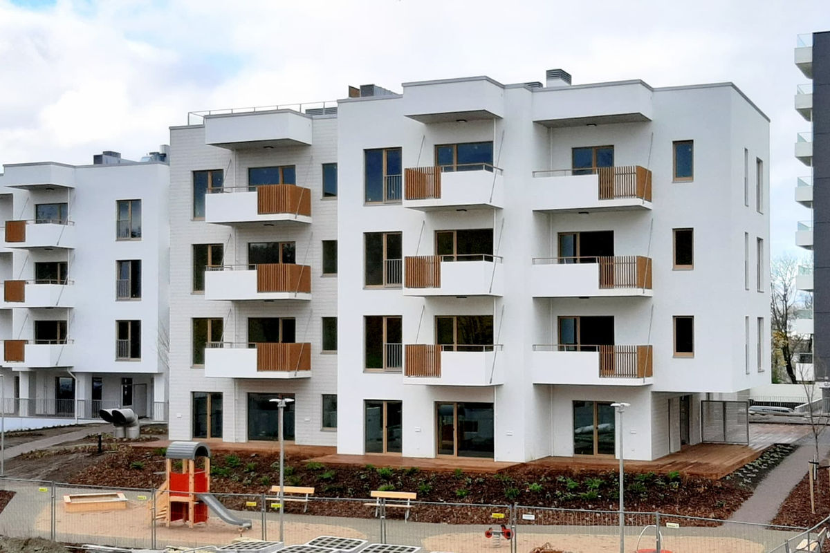 Pirita tee 26B, Tallinn – hoone Betoneksi raudbetoonelementidest