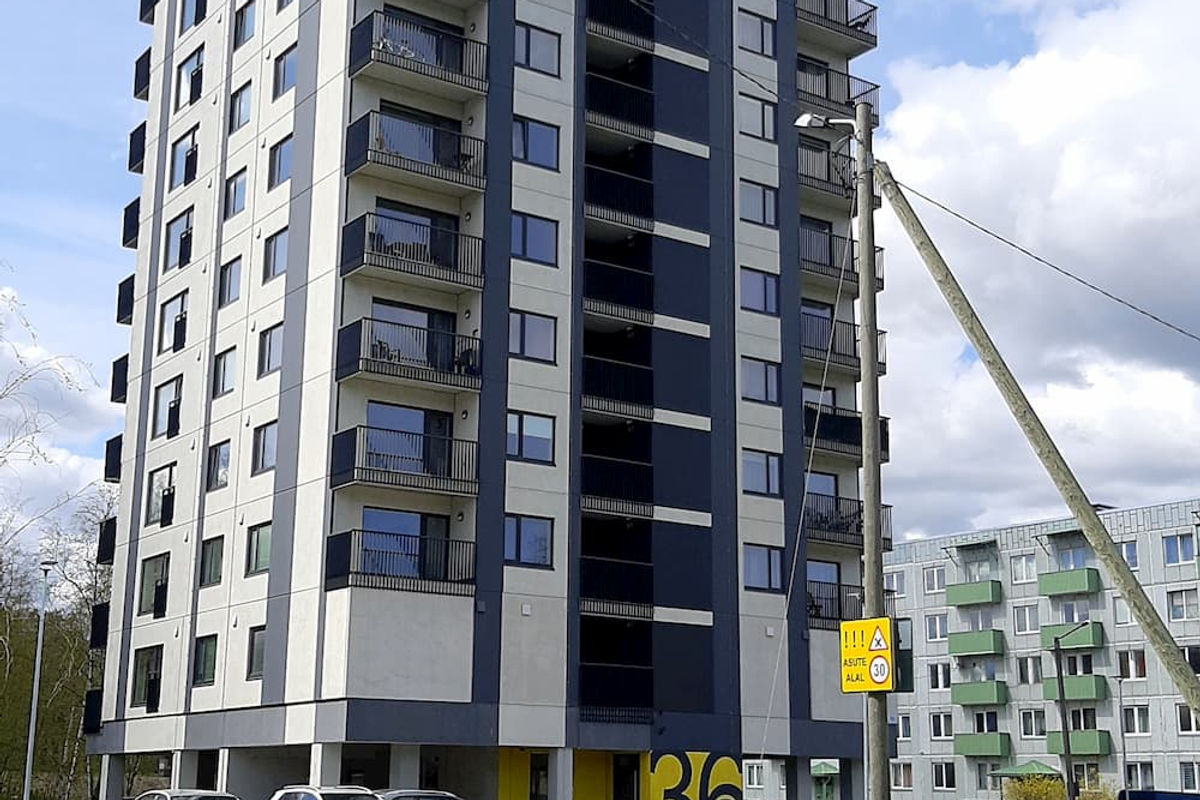 Elamu Seebi 36C, Tallinn – hoone Betoneksi raudbetoonelementidest